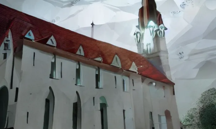 kostel svatého Michaela archanděla (Nový Přerov) – noc