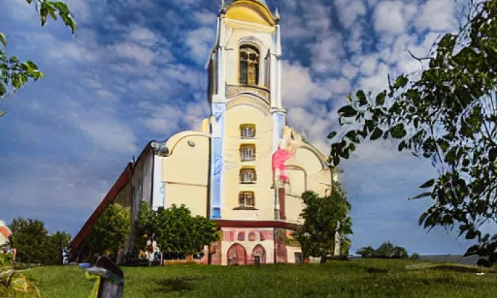 Kostel svatého Michala (Švábenice) – podzim