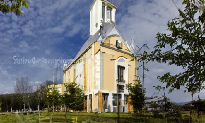 Kostel svatého Michala (Švábenice) – jaro