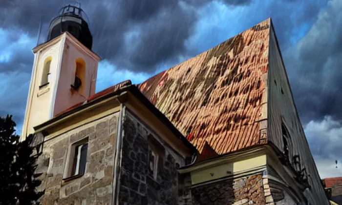 Kostel svatého Michala (Praha) – podzim