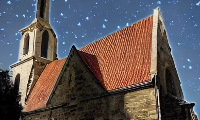 Kostel svatého Michala (Praha) – noc