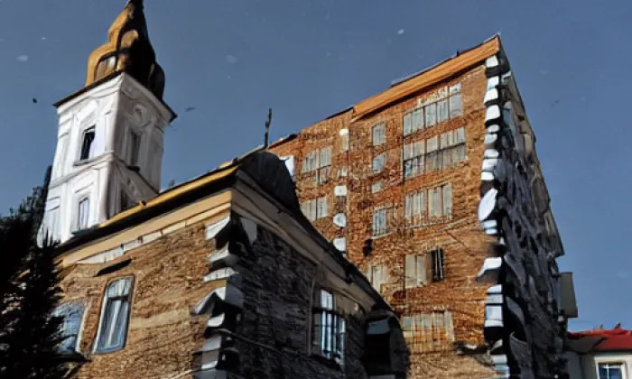 Kostel svatého Michala (Praha) – zima