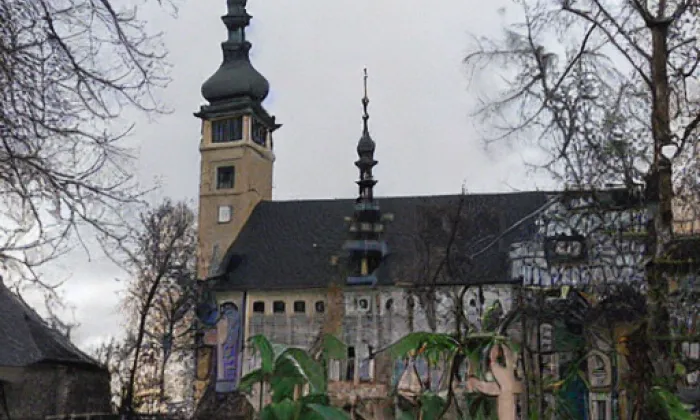 Kostel svatého Michala (Rejchartice) – autumn
