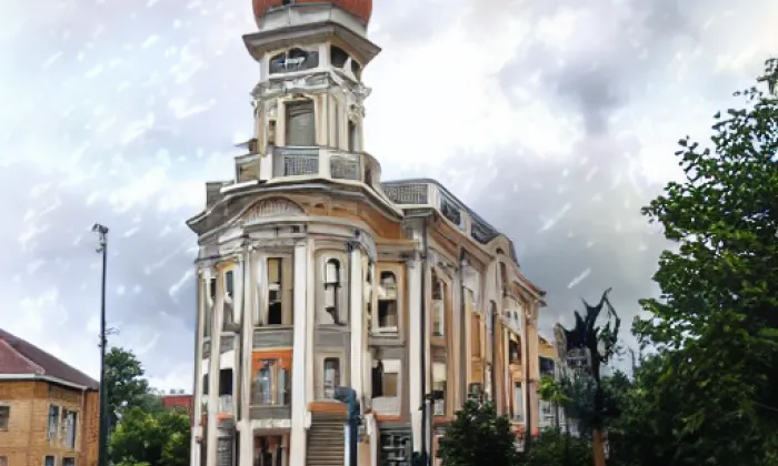 Kostel svatého Michala (Vrbno pod Pradědem) – autumn