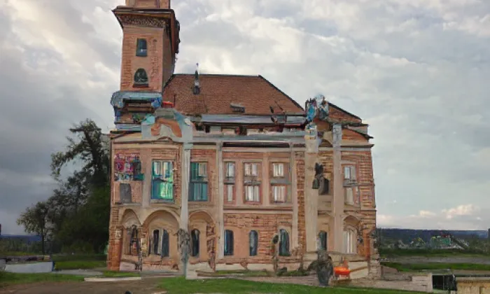 kostel svatého Mikuláše (Žíželeves) – jaro
