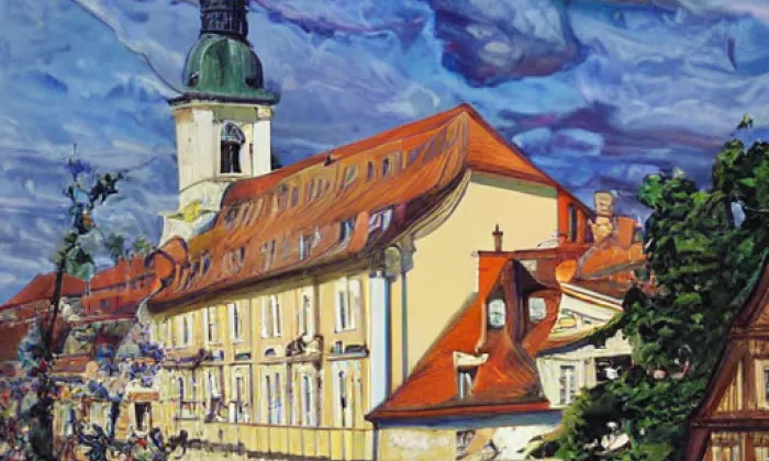 Kostel svatého Mikuláše (Šitbořice) – summer