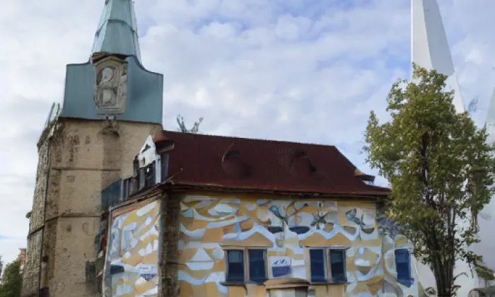 Kostel svatého Mikuláše (Žlutice) – jaro