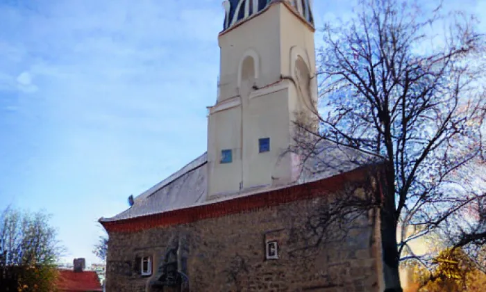 Kostel svatého Mikuláše (Aš) – autumn