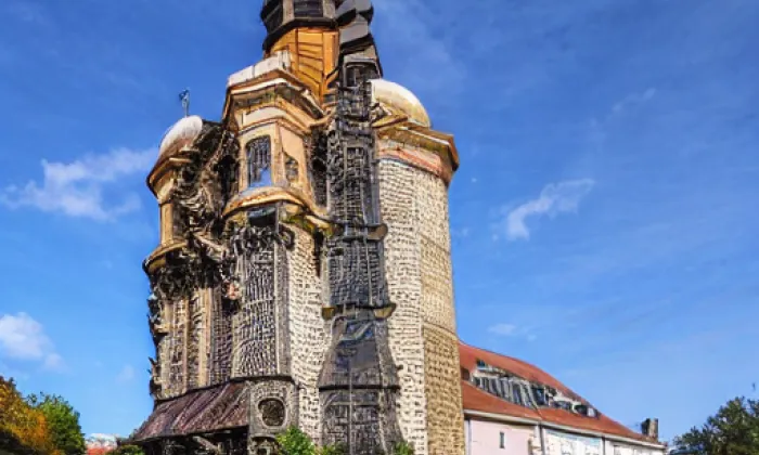 Kostel svatého Mikuláše (Droužkovice) – summer