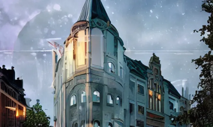kostel svatého Mikuláše (Heřmanov) – noc