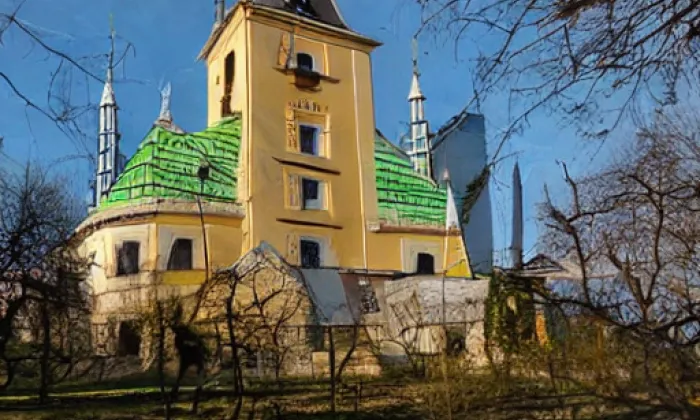 Kostel svatého Mikuláše (Horky nad Jizerou) – winter