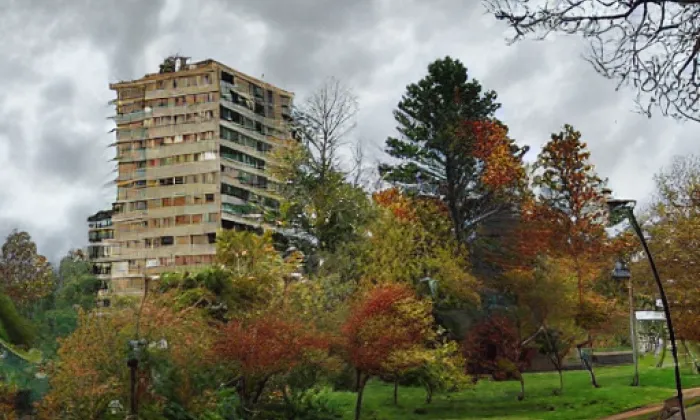 Kostel svatého Mikuláše (Horní Brusnice) – autumn