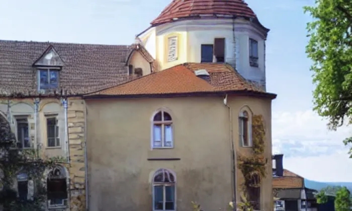 Kostel svatého Mikuláše (Kozojedy) – autumn