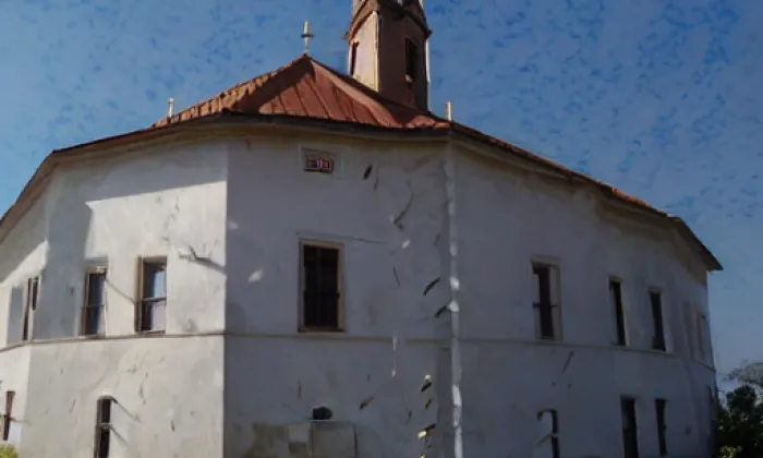 Kostel svatého Mikuláše (Luby) – noc