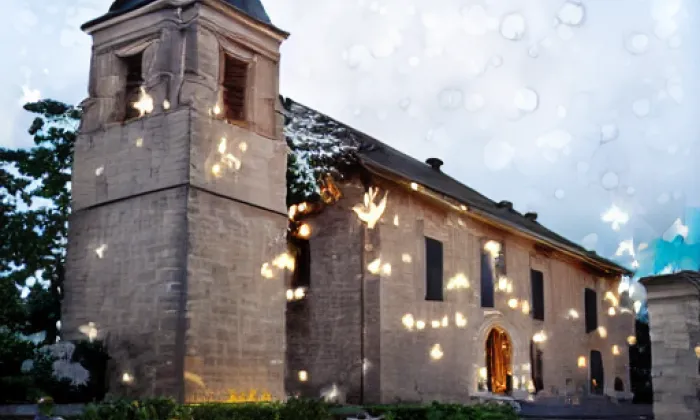 Kostel svatého Mikuláše (Mikulov) – noc