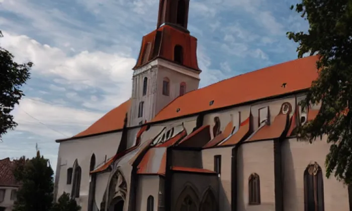 Kostel svatého Mikuláše (Mníšek) – jaro