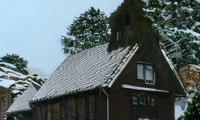 Kostel svatého Mikuláše (Nýdek) – zima