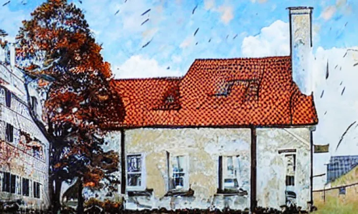 Kostel svatého Mikuláše (Němčice) – autumn