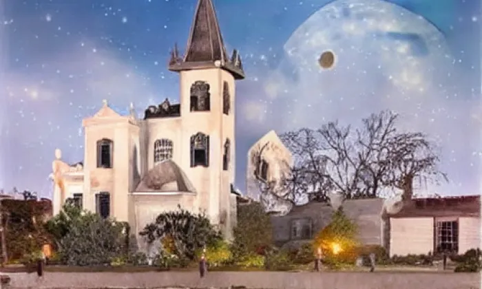 Kostel svatého Mikuláše (Orasice) – noc