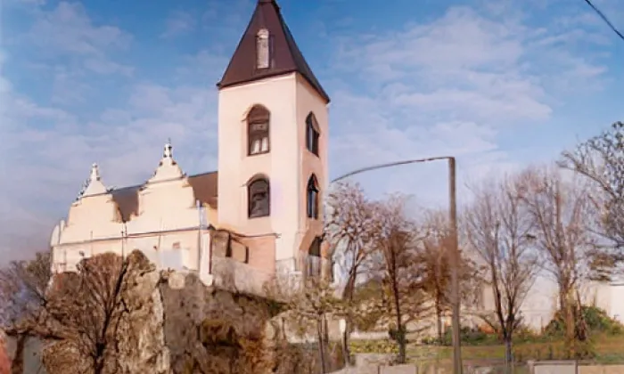 Kostel svatého Mikuláše (Orasice) – winter