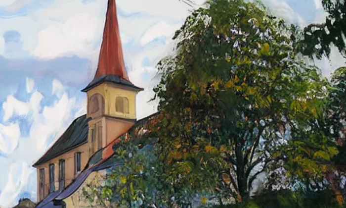 Kostel svatého Mikuláše (Pernarec) – spring