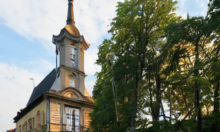 Kostel svatého Mikuláše (Pernarec) – summer