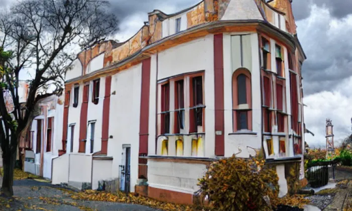 Kostel svatého Mikuláše (Prostiboř) – autumn