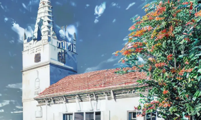 kostel svatého Mikuláše (Stolany) – summer