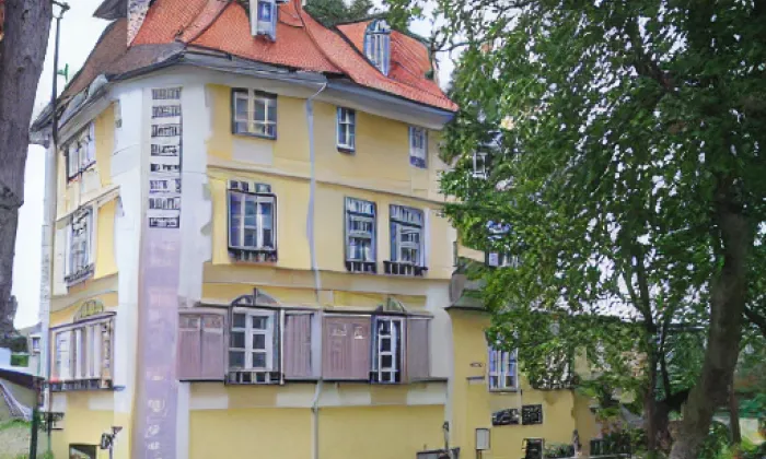 Kostel svatého Mikuláše (Telce) – akvarel