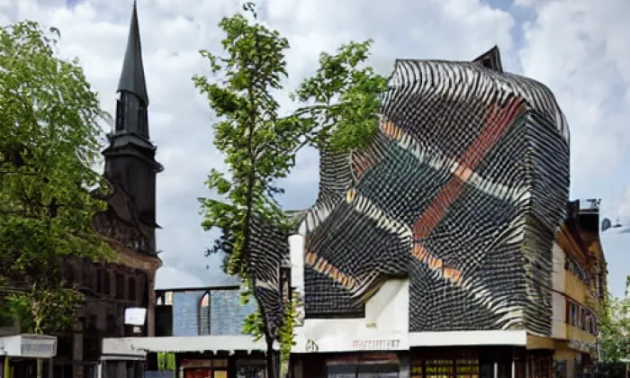 kostel svatého Mikuláše (Veliny) – jaro