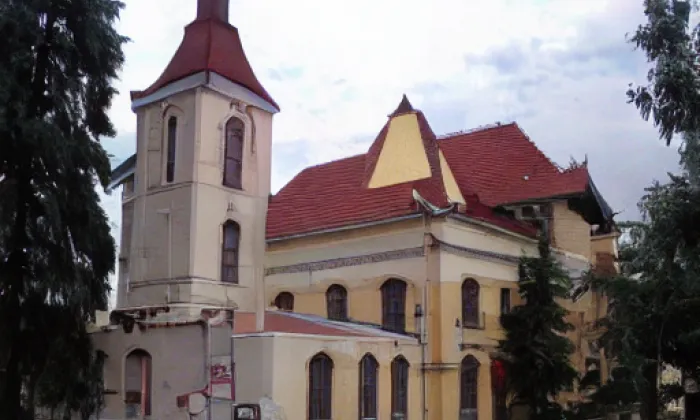 Kostel svatého Mikuláše (Zbiroh) – akvarel