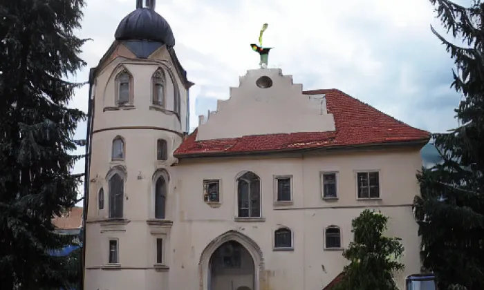 Kostel svatého Mikuláše (Zbiroh) – noc