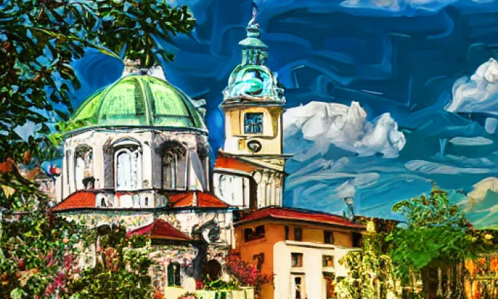 Kostel svatého Mikuláše na Malé Straně – summer