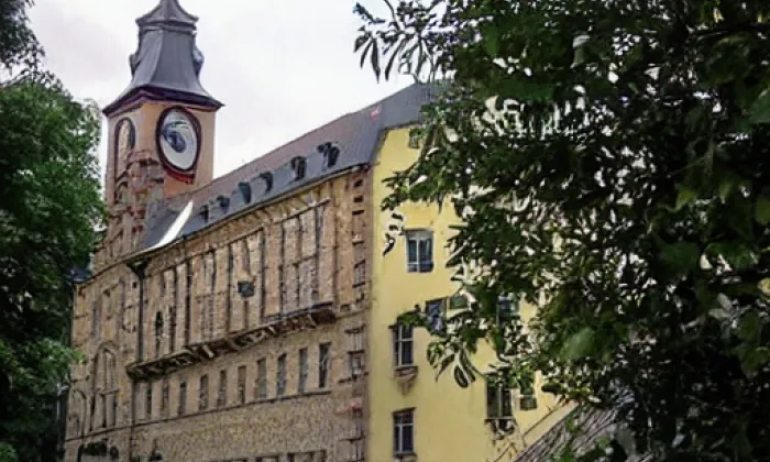 kostel svatého Mikuláše v Březové – autumn