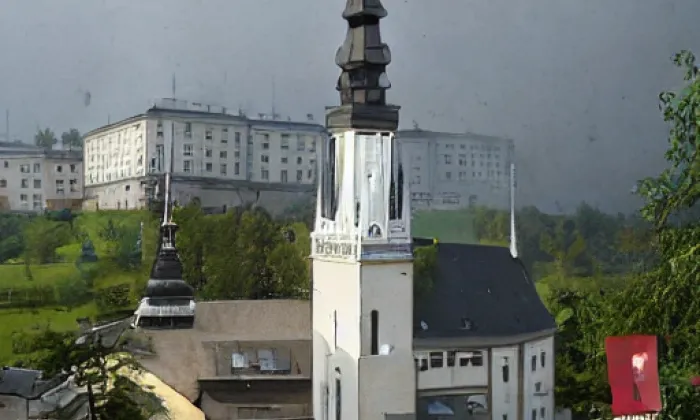 kostel svatého Mikuláše v Bílém Kostele nad Nisou – spring