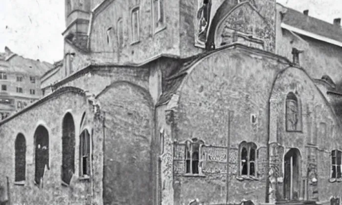 kostel svatého Mikuláše v Brně-městě – léto
