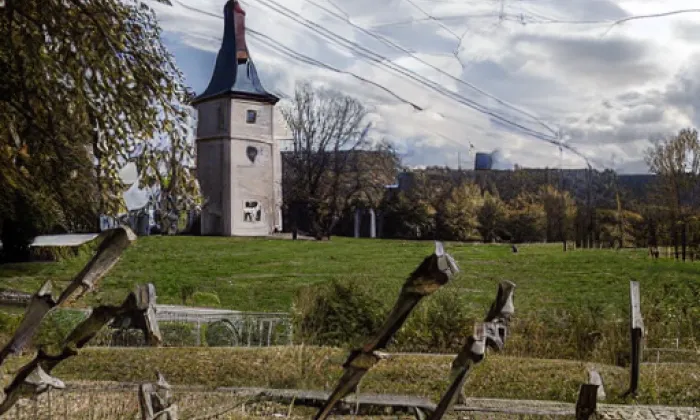kostel svatého Mikuláše v Podlesí – winter