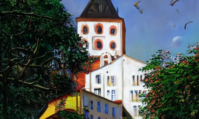 kostel svatého Ondřeje (Heřmanovice) – summer
