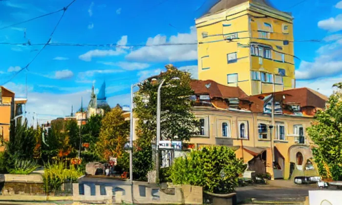 kostel svatého Ondřeje (Sány) – podzim