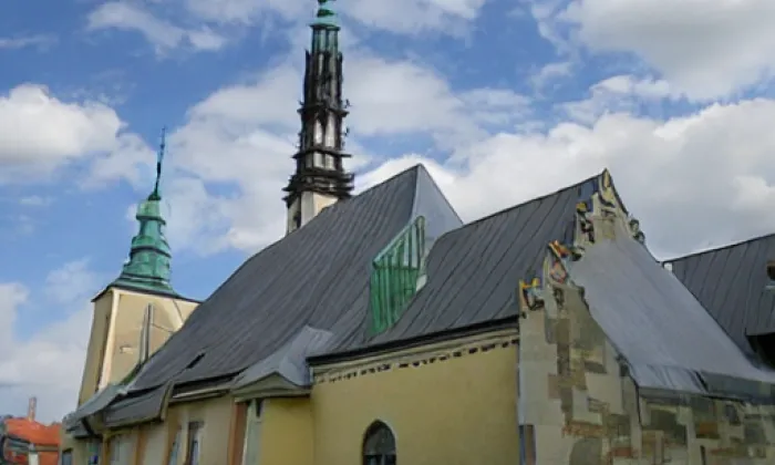 kostel svatého Ondřeje (Slavonín) – autumn