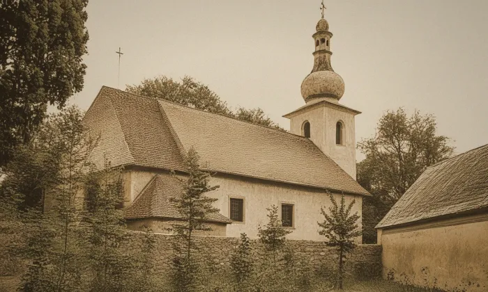 Kostel svatého Osvalda (Nebanice) – historical