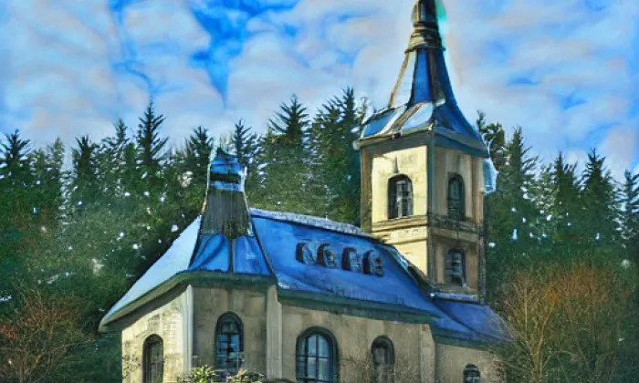 Kostel svatého Pankráce – winter