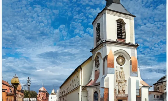 Kostel svatého Petra a Pavla, Říčany, okres Praha-východ – iluminace