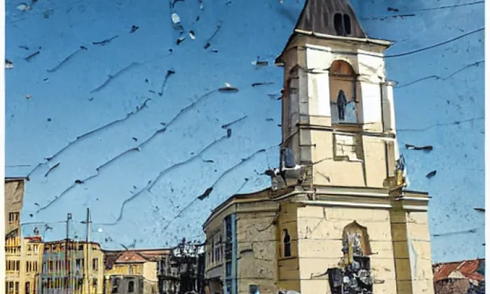 Kostel svatého Petra a Pavla, Říčany, okres Praha-východ – noc