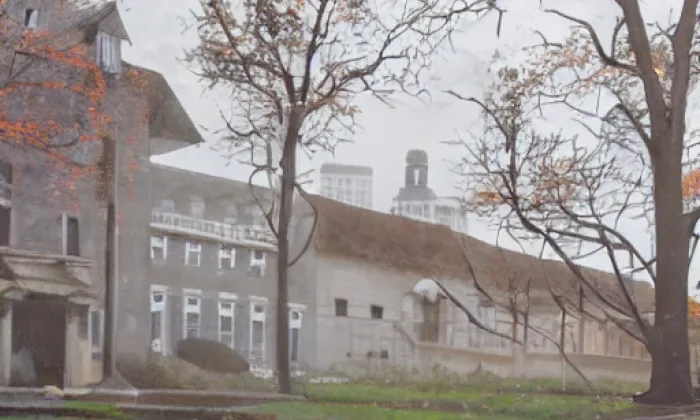 Kostel svatého Petra a Pavla (Žežice) – podzim