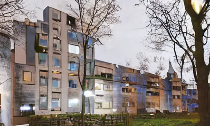 Kostel svatého Petra a Pavla (Žežice) – noc