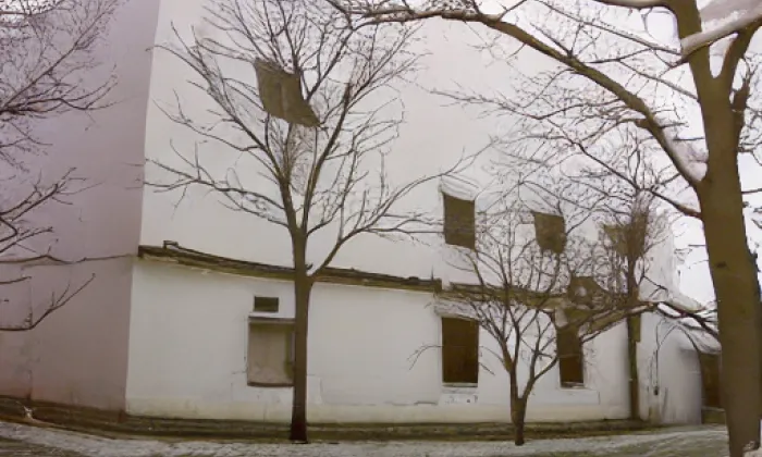 Kostel svatého Petra a Pavla (Žežice) – zima