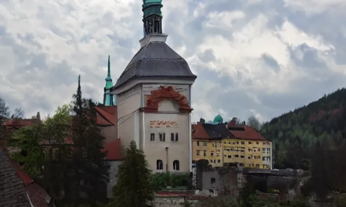 Kostel svatého Petra a Pavla (Želiv) – summer