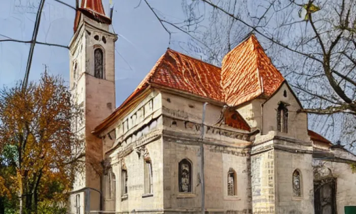 Kostel svatého Petra a Pavla (Babice) – podzim