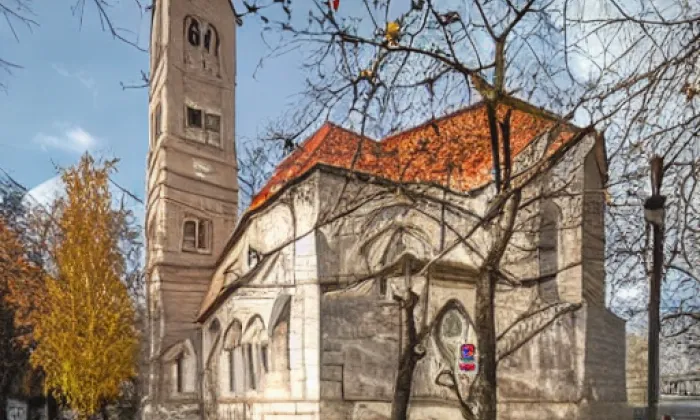 Kostel svatého Petra a Pavla (Babice) – zima